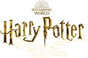 Harry Potter 20th Anniversary: Return to Hogwarts Logo