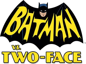 Batman vs. Two-Face Logo