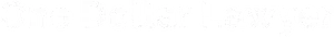 One Dollar Lawyer Logo
