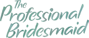 The Professional Bridesmaid Logo