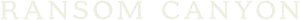 Ransom Canyon Logo