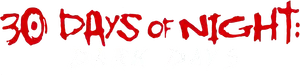 30 Days of Night: Dark Days Logo