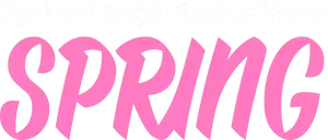 An Unforgettable Year: Spring Logo
