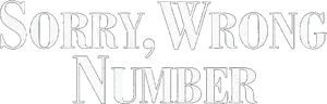 Sorry, Wrong Number Logo