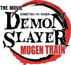 Demon Slayer the Movie: Mugen Train Logo