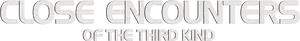 Close Encounters of the Third Kind Logo