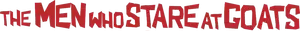 The Men Who Stare at Goats Logo
