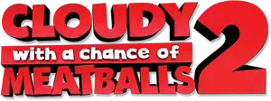 Cloudy with a Chance of Meatballs 2 Logo