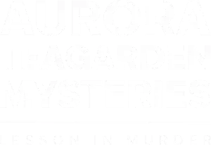 Aurora Teagarden Mysteries: A Lesson in Murder Logo
