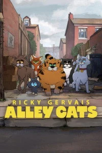 Ricky Gervais Alley Cats Poster