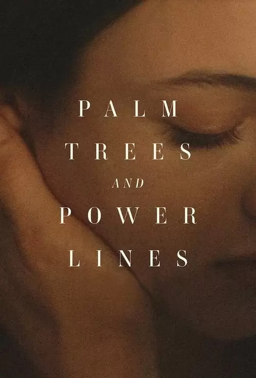 Palm Trees and Power Lines Poster