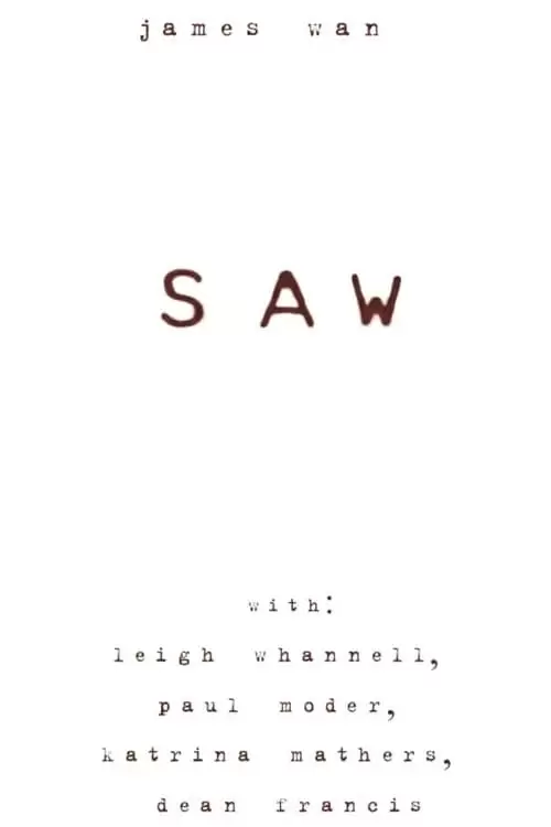 Saw Poster