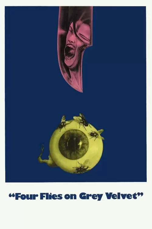 Four Flies on Grey Velvet Poster