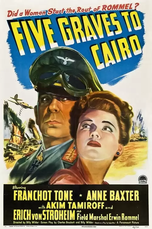 Five Graves to Cairo Poster