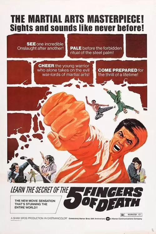 Five Fingers of Death Poster