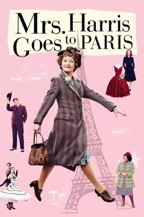Mrs Harris Goes to Paris Poster