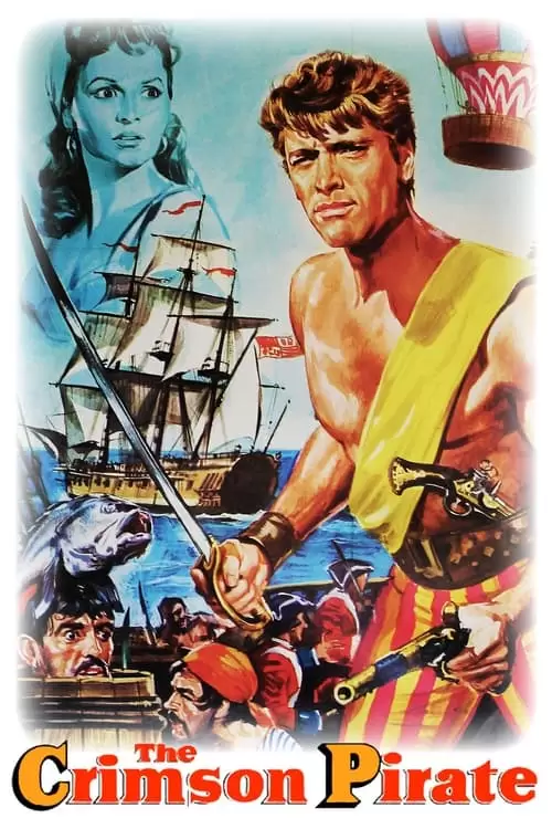 The Crimson Pirate Poster