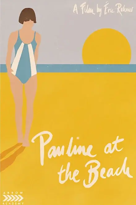 Pauline at the Beach Poster